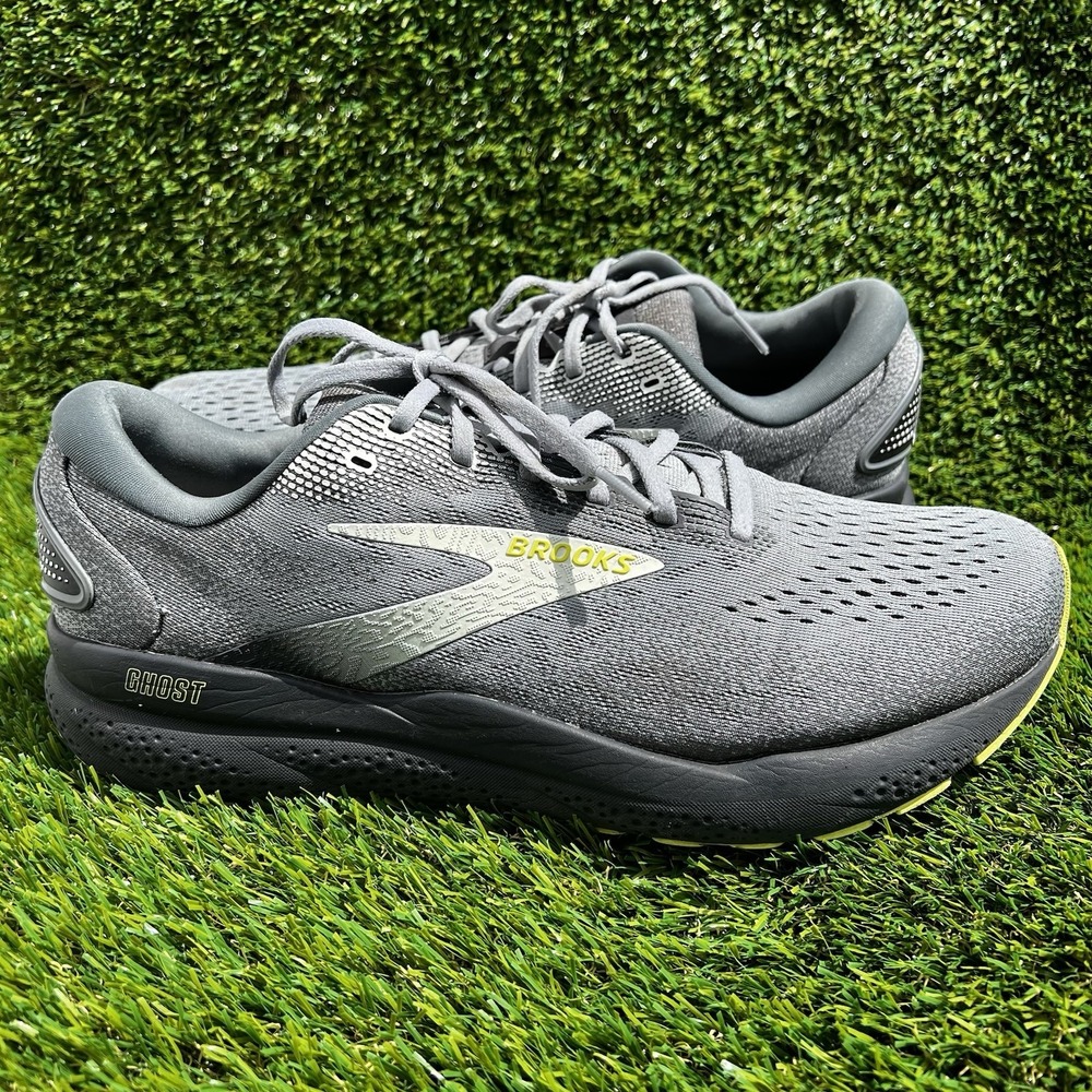 Brooks Shoes Men Size 13 Extra Wide Ghost 16 Primer Lime Walking Running